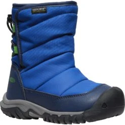 KEEN Puffrider Waterproof Kinder Winterlaarzen - Naval Academy / Surf (Schoenmaat 27-31) -Winkel Voor Buitensportartikelen keen puffrider waterproof kids winter boots naval academy surf 7 1550216