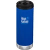 Klean Kanteen TKWide Isoleerfles Met Cafédop 473 Ml - Deep Surf (matt) -Winkel Voor Buitensportartikelen klean kanteen 474ml tkwide vacuum insulated deepsurf ds 1006073 816479
