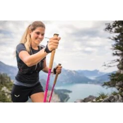 Komperdell Carbon FXP Cloud Vario Team Trekkingstokken (Paar) - Groen -Winkel Voor Buitensportartikelen komperdell carbon fxp cloud vario team trekking poles pink 4 1285389