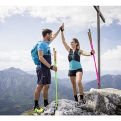 Komperdell Carbon FXP Team Pink Trailrunningstokken (Paar) - Roze -Winkel Voor Buitensportartikelen komperdell carbon fxp team trekking poles green 2 994560