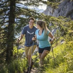 Komperdell Trekmaster Powerlock Trekkingstokken (Paar) - Blauw/zilver -Winkel Voor Buitensportartikelen komperdell trekmaster powerlock 3 1114205