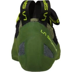 La Sportiva GeckoGym Vegan Klimschoenen - Olive/Neon -Winkel Voor Buitensportartikelen la sportiva geckogym vegan climbing shoes olive neon 4 1064502