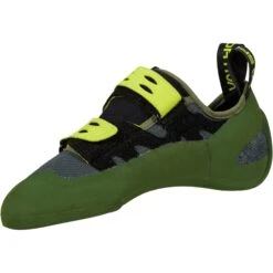 La Sportiva GeckoGym Vegan Klimschoenen - Olive/Neon -Winkel Voor Buitensportartikelen la sportiva geckogym vegan climbing shoes olive neon 5 1064503