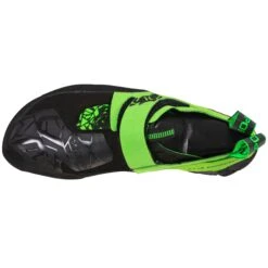La Sportiva Skwama Vegan Klimschoenen - Black/Flash Green -Winkel Voor Buitensportartikelen la sportiva skwama vegan climbing shoes black flash green 2 1301428