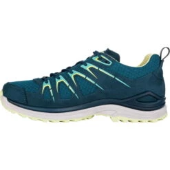 LOWA Innox Evo GTX Lo Dames Schoenen - Petrol/mint -Winkel Voor Buitensportartikelen lowa 320616 7441 innox evo gtx lo ws petrol mint c 1542100