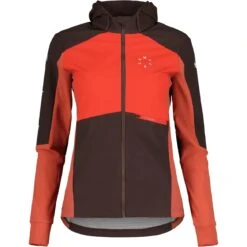 Maloja NeshaM. Nordic Hybrid Softshell Damesjas - Chocolate Multi 8785