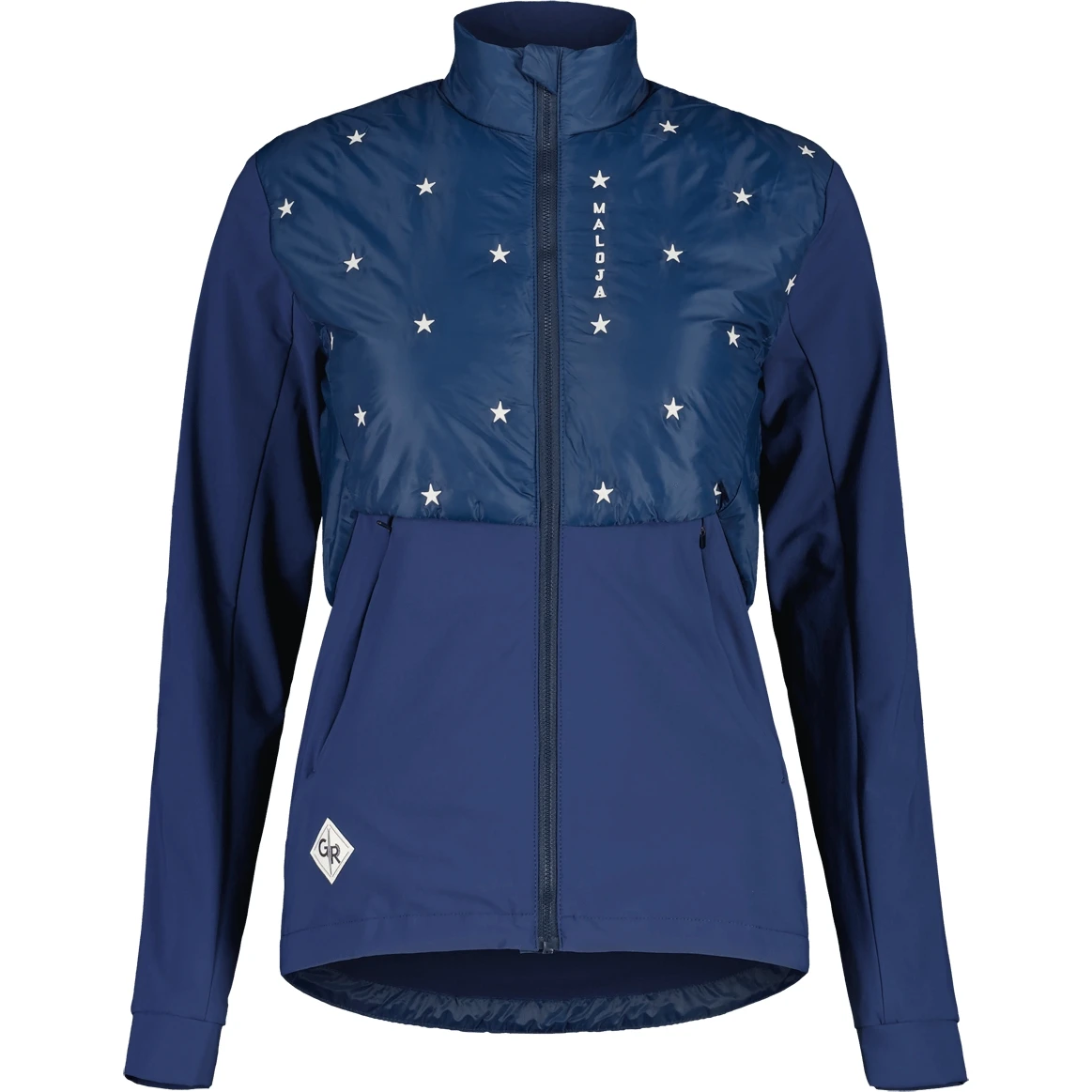 Maloja RibiselM. Nordic Hybride Dames Jas - Midnight 8581 3 Maloja RibiselM. Nordic Hybride Dames Jas - Midnight 8581