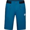 Mammut Aenergy Light Softshell-Short Heren - Deep Ice -Winkel Voor Buitensportartikelen mammut aenergy light softshell shorts men deep ice 1 1350082