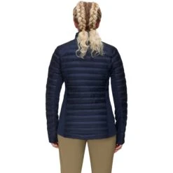 Mammut Albula Hybrid Geïsoleerde Jas Dames - Marine -Winkel Voor Buitensportartikelen mammut albula insulated hybrid jacket women marine 3 1482977