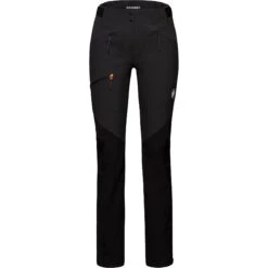 Mammut Courmayeur Softshell-Broek Dames - Regular - Zwart