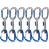 Mammut Crag Keylock Wire 10 Cm Indicator Quickdraw Set - Set Van 6 - Silver-ultramarine -Winkel Voor Buitensportartikelen mammut crag quickdraw set 2040 02750 1 1168901