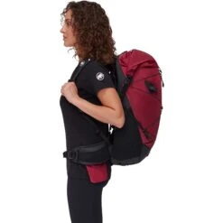 Mammut Ducan 24 Rugzak Dames - Blood Red-black -Winkel Voor Buitensportartikelen mammut ducan spine 28 35 women backpack blood red black 4 1449384