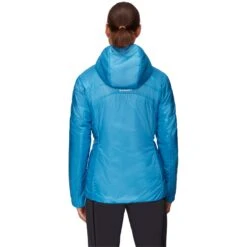 Mammut Eigerjoch Light Thermojas Met Capuchon Dames - Sky -Winkel Voor Buitensportartikelen mammut eigerjoch light insulated hooded jacket women sky 4 1127827