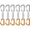 Mammut Sender Wire 12 Cm Quickdraws - Set Van 6 - Light Grey-gold -Winkel Voor Buitensportartikelen mammut sender wire quickdraw set 2040 02801 1 1169011