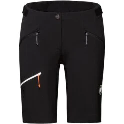 Mammut Taiss Softshell Short Dames - Zwart