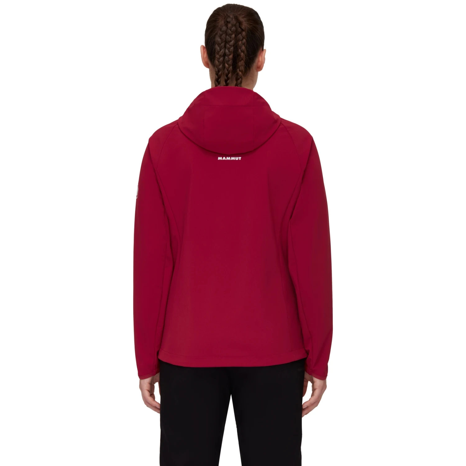 Mammut Ultimate Comfort Softshell Jas Met Capuchon Dames - Blood Red 5 Mammut Ultimate Comfort Softshell Jas Met Capuchon Dames - Blood Red - Afbeelding 3