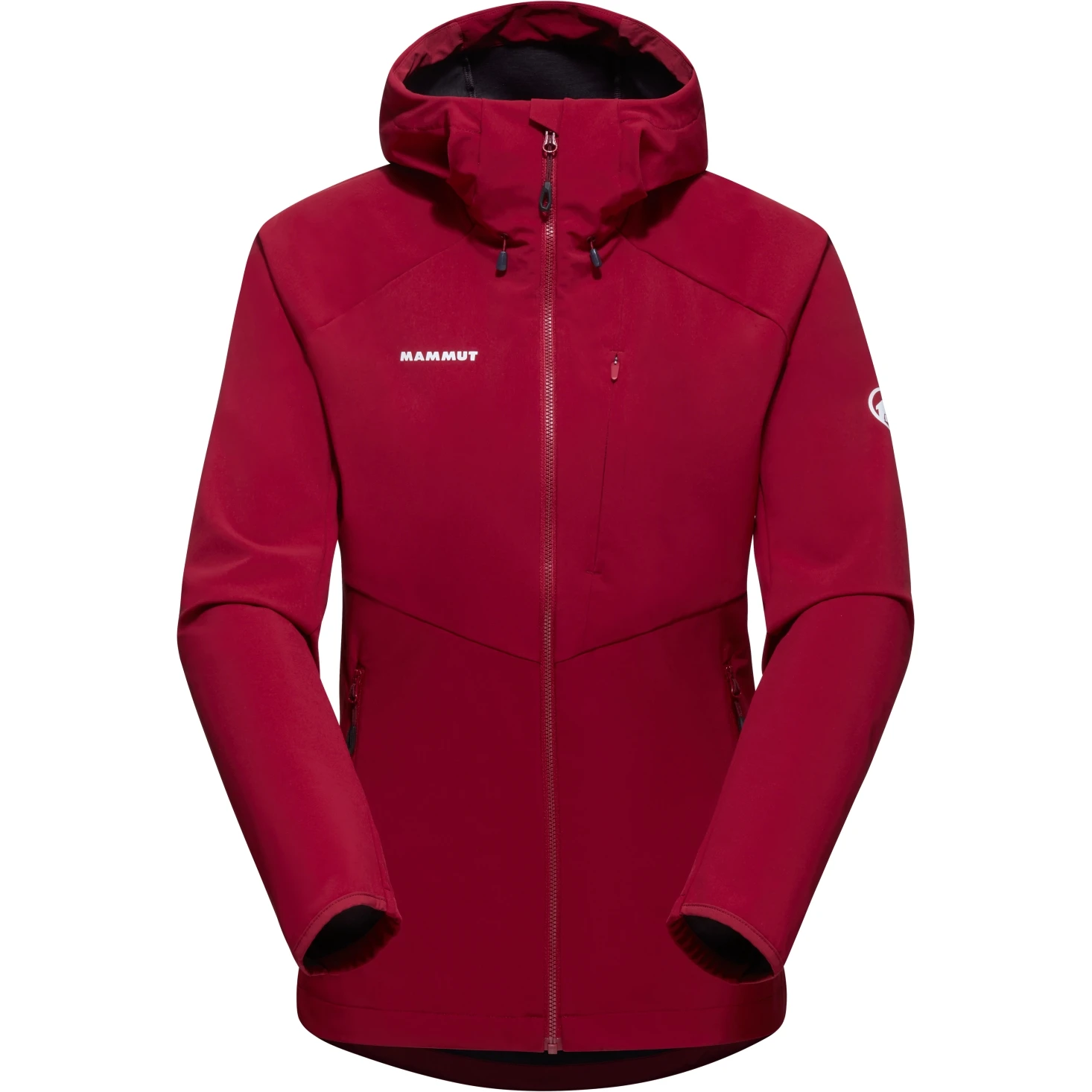 Mammut Ultimate Comfort Softshell Jas Met Capuchon Dames - Blood Red 6 Mammut Ultimate Comfort Softshell Jas Met Capuchon Dames - Blood Red - Afbeelding 4