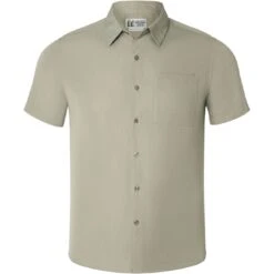 Marmot Aerobora Overhemd Met Korte Mouwen - Vetiver -Winkel Voor Buitensportartikelen marmot aerobora short sleeve shirt vetiver 1 1409062