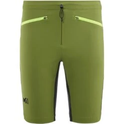Millet Fusion XCS Softshell-Short Heren - Fern/Black