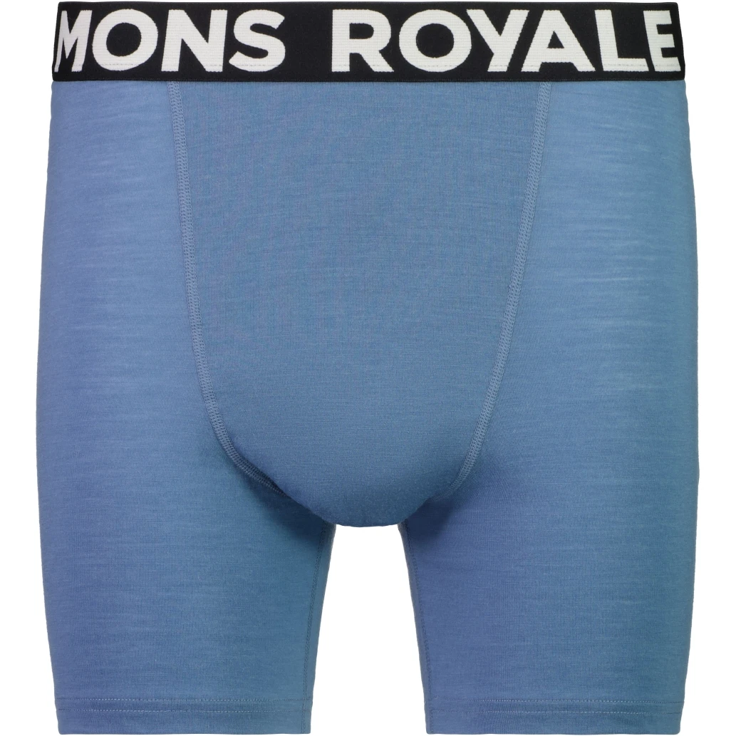 Mons Royale Hold 'em Boxershort - Blue Slate 3 Mons Royale Hold 'em Boxershort - Blue Slate