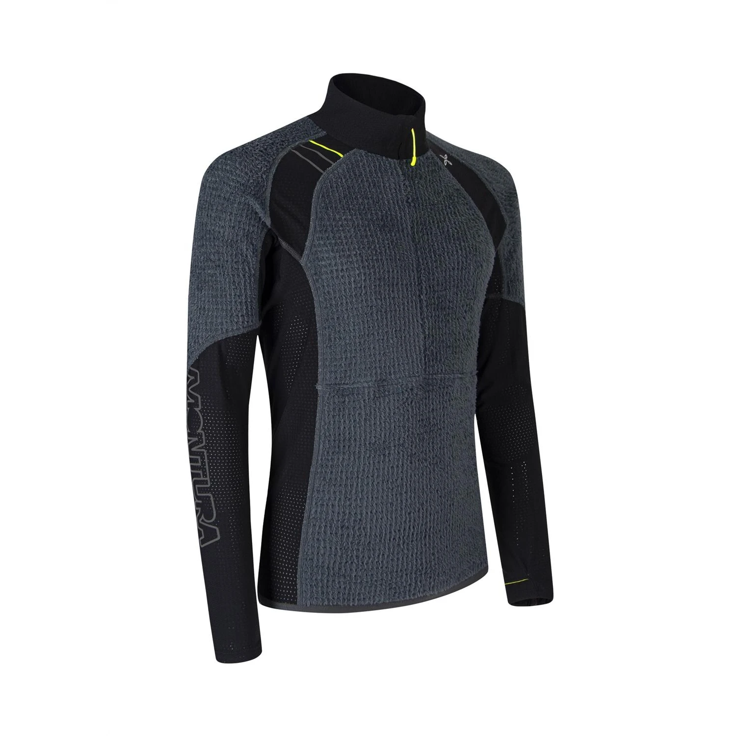 Montura Alpha Map Shirt Met Lange Mouwen - Gunmetal Grey/neon Geel 9370F 5 Montura Alpha Map Shirt Met Lange Mouwen - Gunmetal Grey/neon Geel 9370F - Afbeelding 3