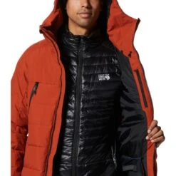 Mountain Hardwear Direct North Gore-Tex Donsjas - Dark Copper -Winkel Voor Buitensportartikelen mountain hardwear direct north gore tex down jacket dark copper 3 1243399