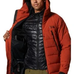 Mountain Hardwear Direct North Gore-Tex Donsjas - Dark Copper -Winkel Voor Buitensportartikelen mountain hardwear direct north gore tex down jacket dark copper 7 1243403