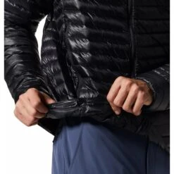 Mountain Hardwear Ghost Whisperer/2 Donsjack Met Capuchon - Zwart -Winkel Voor Buitensportartikelen mountain hardwear ghost whisperer 2 hoody down jacket black 2 1551130