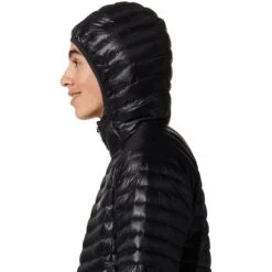 Mountain Hardwear Ghost Whisperer/2 Donsjack Met Capuchon - Zwart -Winkel Voor Buitensportartikelen mountain hardwear ghost whisperer 2 hoody down jacket black 8 1551136