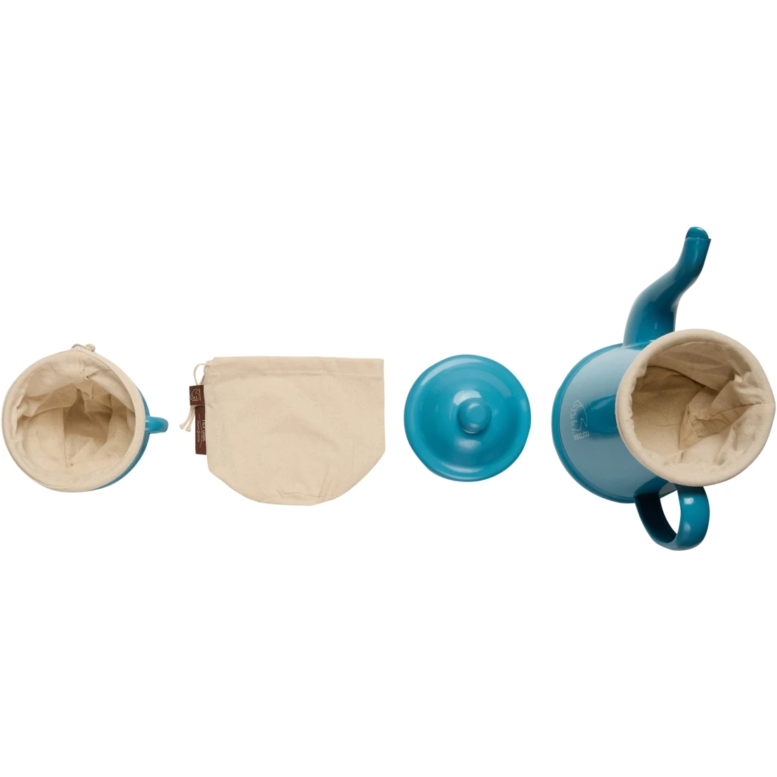 Nordisk Madam Blå 1.5L Koffiepot - Sky Blue 4 Nordisk Madam Blå 1.5L Koffiepot - Sky Blue - Afbeelding 2