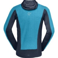 Norrona Falketind Alpha120 Zip Hood Jas Heren - Hawaiian Surf/Indigo Night -Winkel Voor Buitensportartikelen norrona falketind alpha120 zip hood men hawaiian surf indigo night 2 1025016