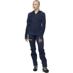 Norrona Falketind Alpha120 Zip Hood Jas Dames - Indigo Night -Winkel Voor Buitensportartikelen norrona falketind alpha120 zip hood women indigo night 2 1460608