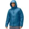 Norrona Trollveggen Superlight Down850 Hood Donsjas Heren - Mykonos Blue -Winkel Voor Buitensportartikelen norrona trollveggen superlight down850 hood jacket men mykonos blue 1 1519037