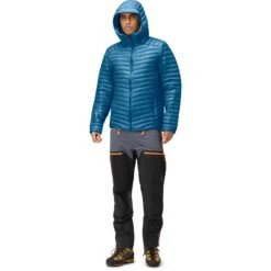 Norrona Trollveggen Superlight Down850 Hood Donsjas Heren - Mykonos Blue -Winkel Voor Buitensportartikelen norrona trollveggen superlight down850 hood jacket men mykonos blue 4 1519040