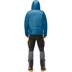 Norrona Trollveggen Superlight Down850 Hood Donsjas Heren - Mykonos Blue -Winkel Voor Buitensportartikelen norrona trollveggen superlight down850 hood jacket men mykonos blue 5 1519041