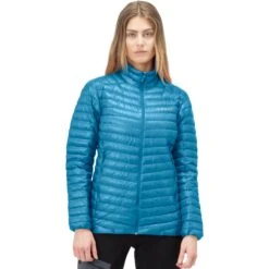 Norrona Trollveggen Superlight Down850 Donsjas Dames - Hawaiian Surf