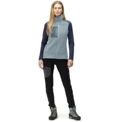 Norrona Trollveggen Thermal Pro Vest Dames - Tourmaline -Winkel Voor Buitensportartikelen norrona trollveggen thermal pro vest women tourmaline 3 1258820