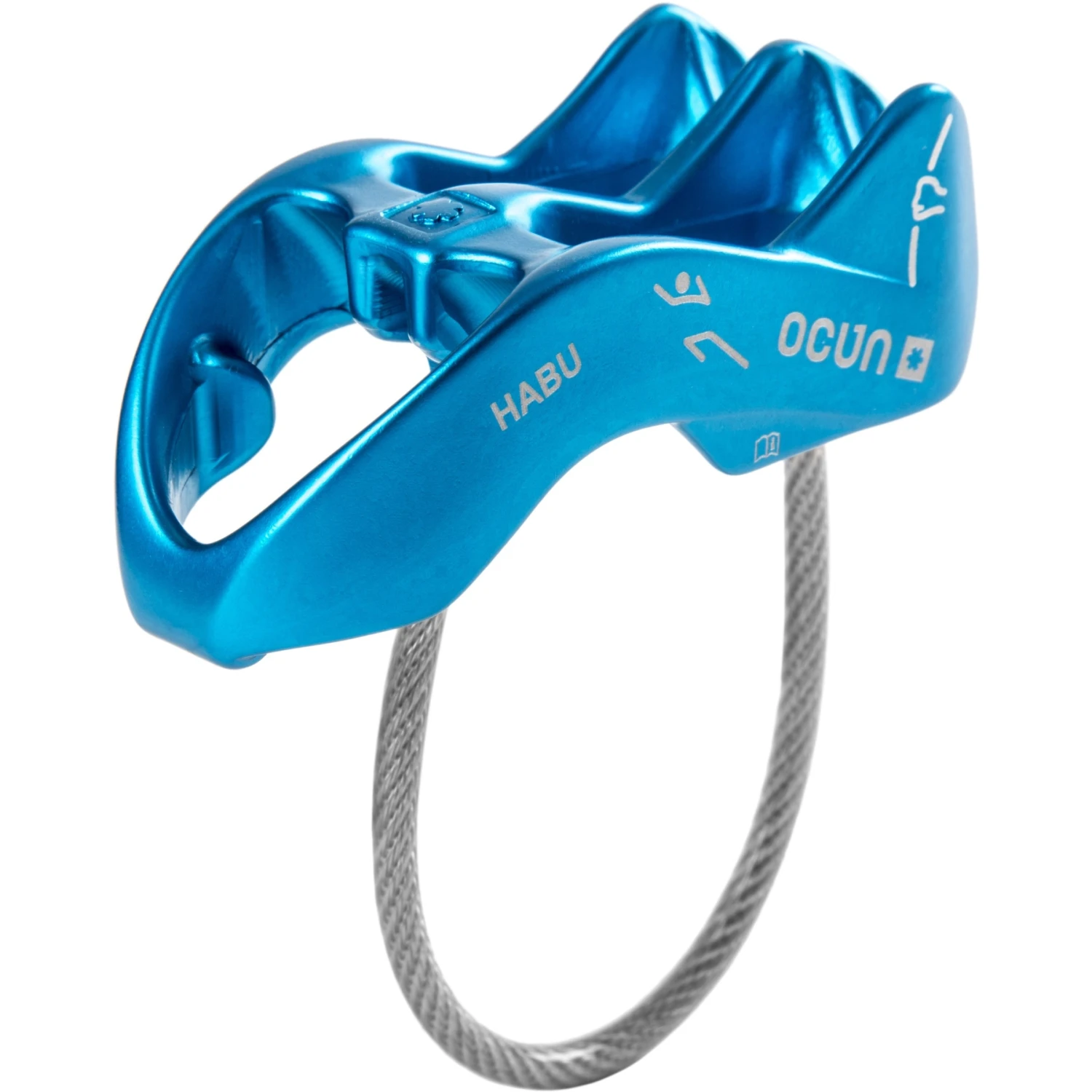 Ocun Ocún Habu - Belay And Rappel Device - Blue 3 Ocun Ocún Habu - Belay And Rappel Device - Blue