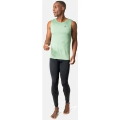 Odlo Active F-Dry Light Hemd Zonder Mouwen Heren - Loden Frost -Winkel Voor Buitensportartikelen odlo mens active f dry light eco tank top loden frost 3 1407246