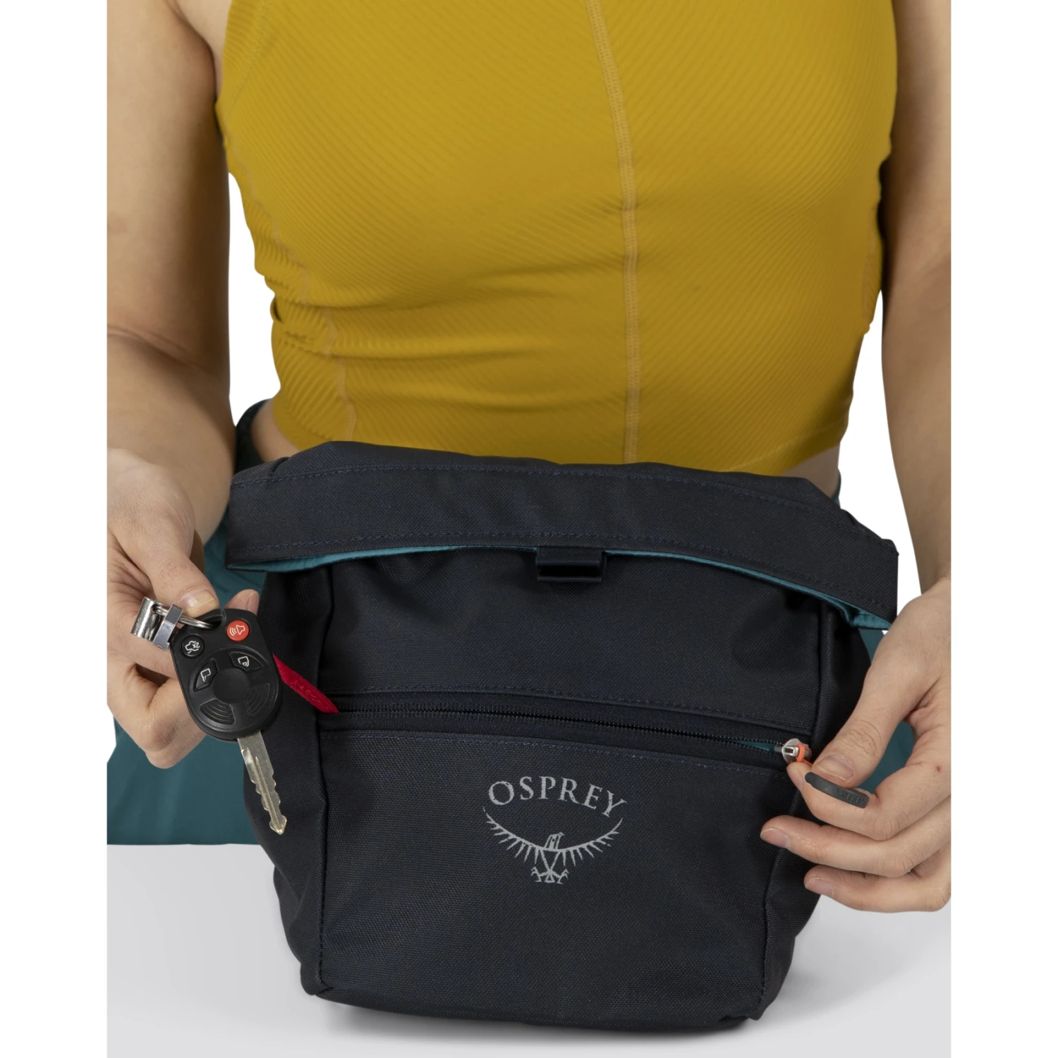 Osprey Zealot Boulder Chalk Bucket - Rocky Brook Green 6 Osprey Zealot Boulder Chalk Bucket - Rocky Brook Green - Afbeelding 4