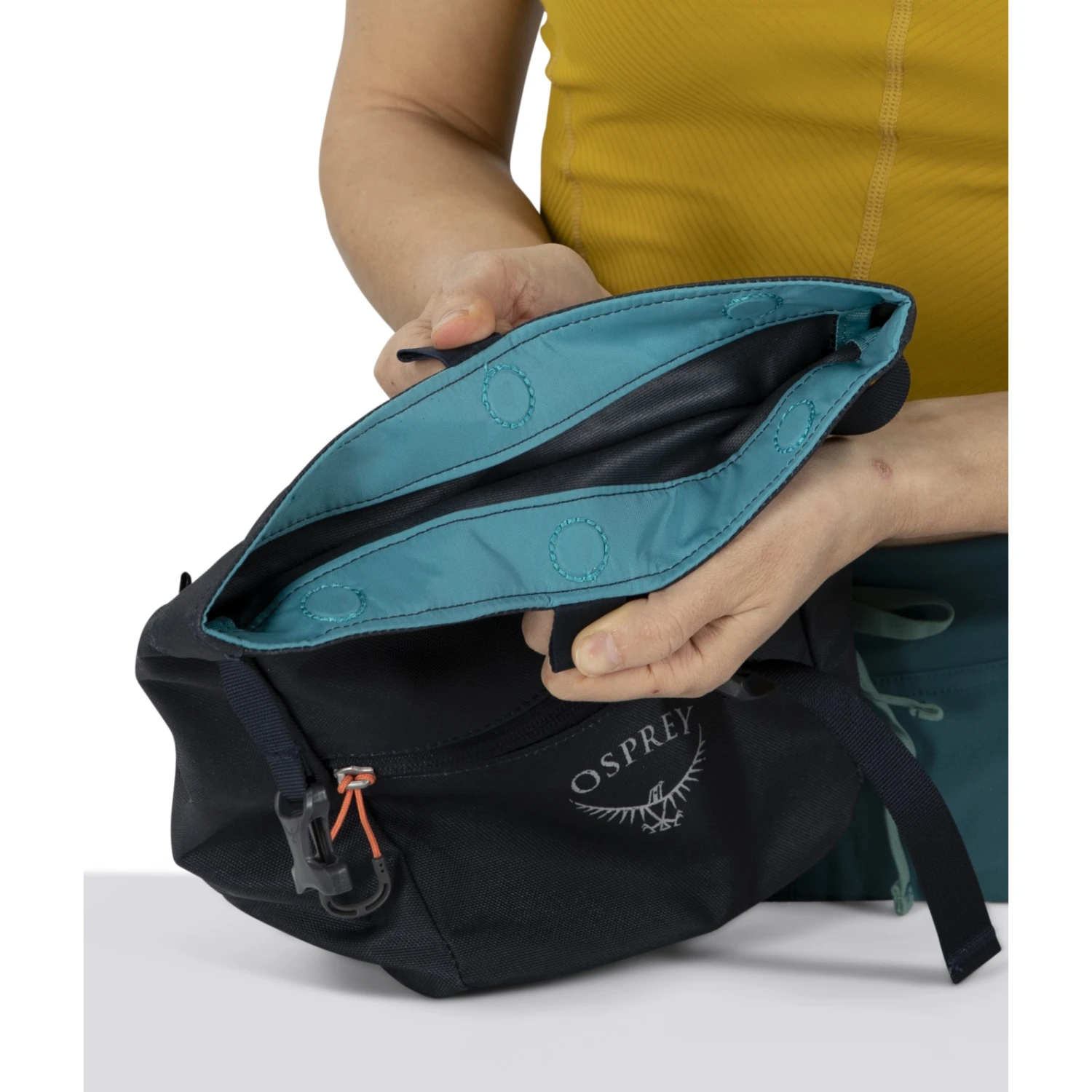 Osprey Zealot Boulder Chalk Bucket - Rocky Brook Green 9 Osprey Zealot Boulder Chalk Bucket - Rocky Brook Green - Afbeelding 7