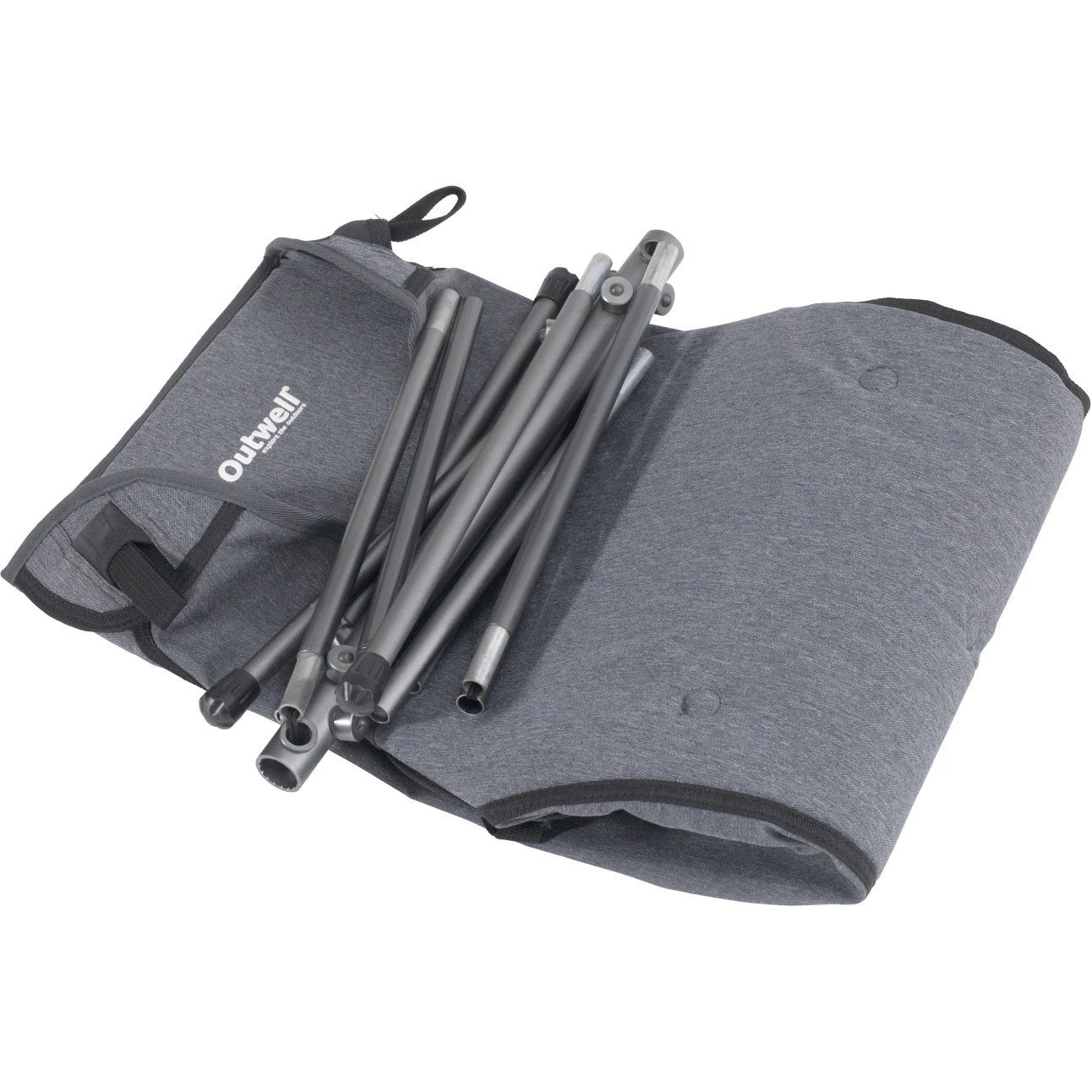 Outwell Galtymore Campingstoel - Zwart / Grijs 8 Outwell Galtymore Campingstoel - Zwart / Grijs - Afbeelding 7