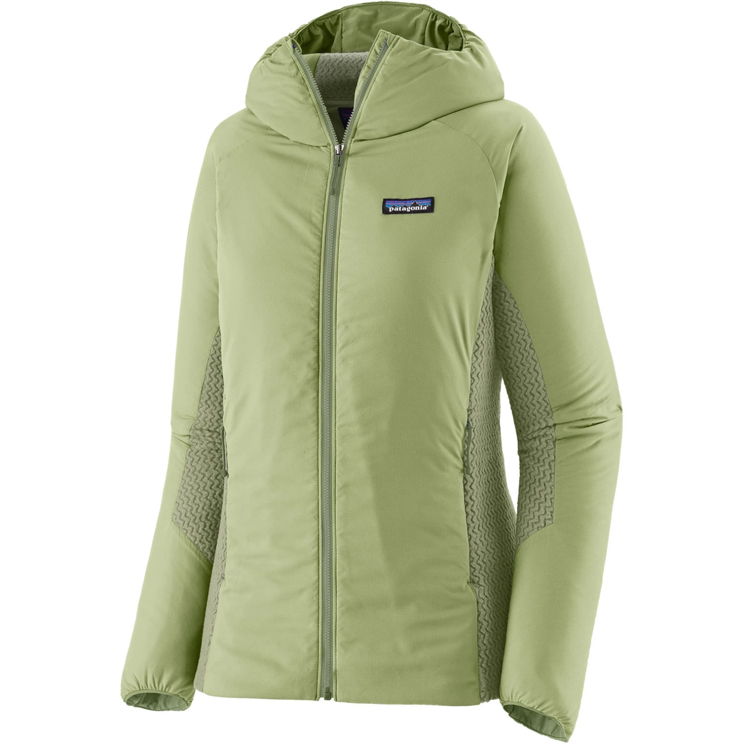 Patagonia Nano-Air Light Hybrid Jas Met Capuchon Dames - Friend Green 4 Patagonia Nano-Air Light Hybrid Jas Met Capuchon Dames - Friend Green - Afbeelding 2