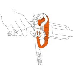 Petzl Caritool Evo Material Carabiner -Winkel Voor Buitensportartikelen petzl caritool evo p043aa00 01 1140491