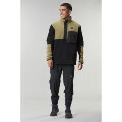 Picture Organic Clothing Picture Magma 1/4 Fleece Pullover - Black -Winkel Voor Buitensportartikelen picture magma 1 4 fleecepullover black 4 1338909