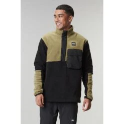 Picture Organic Clothing Picture Magma 1/4 Fleece Pullover - Black -Winkel Voor Buitensportartikelen picture magma 1 4 fleecepullover black 5 1338910