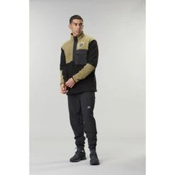 Picture Organic Clothing Picture Magma 1/4 Fleece Pullover - Black -Winkel Voor Buitensportartikelen picture magma 1 4 fleecepullover black 9 1338914