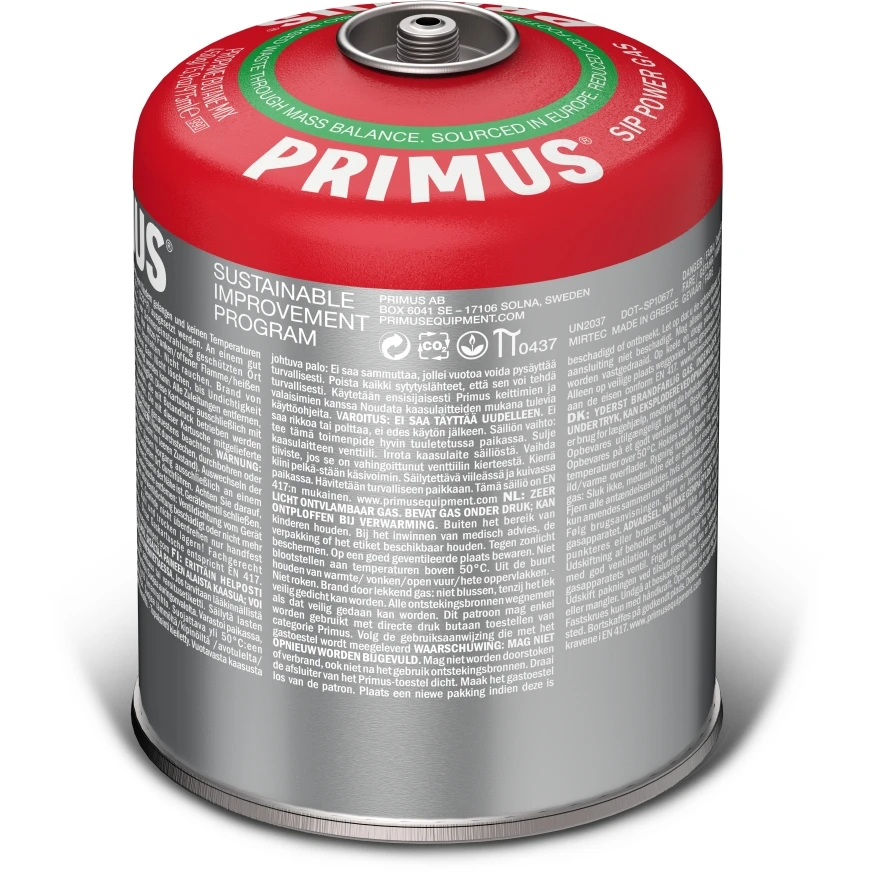 Primus SIP Power Gas L1 Gaspatroon - 450g 3 Primus SIP Power Gas L1 Gaspatroon - 450g
