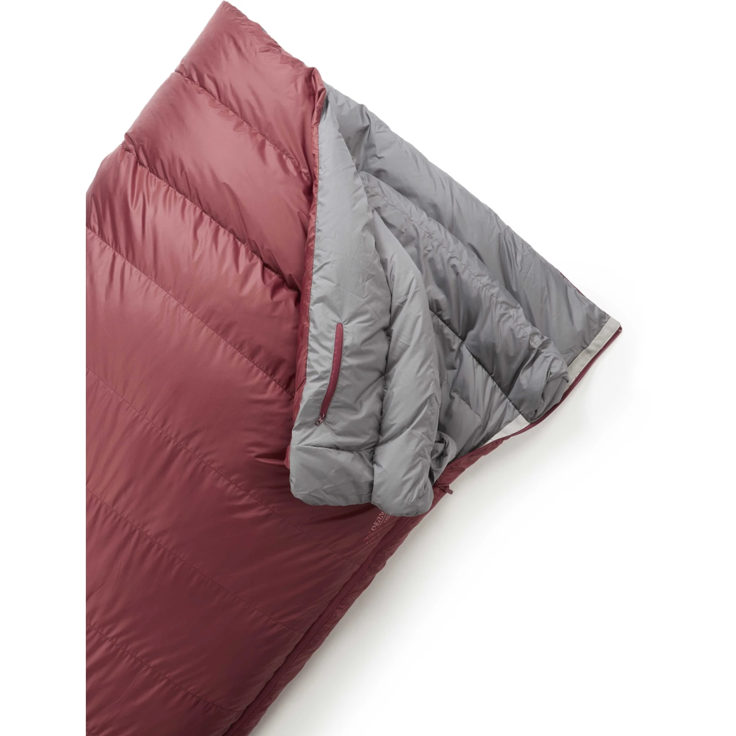 Rab Outpost 700 Donzen Slaapzak - Rits Links - Oxblood Red 6 Rab Outpost 700 Donzen Slaapzak - Rits Links - Oxblood Red - Afbeelding 4