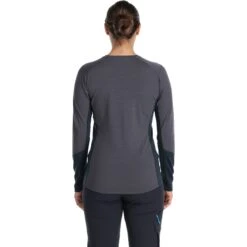 Rab Syncrino Base Dames Shirt Met Lange Mouwen - Graphene -Winkel Voor Buitensportartikelen rab syncrino base women s longsleeve tee graphene 5 1277867